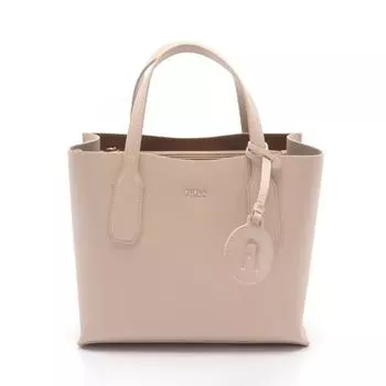 Сумка Furla из кожи, бежевый