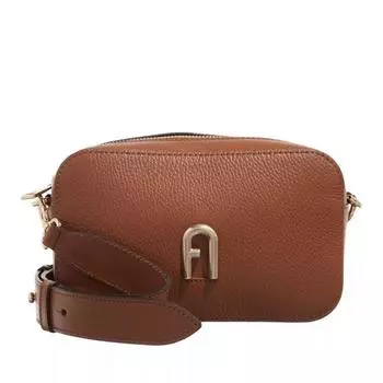 Сумка furla primula mini crossbody cognac Furla, коричневый