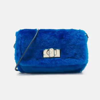 Сумка Furla Soft Mini Crossbody, синий