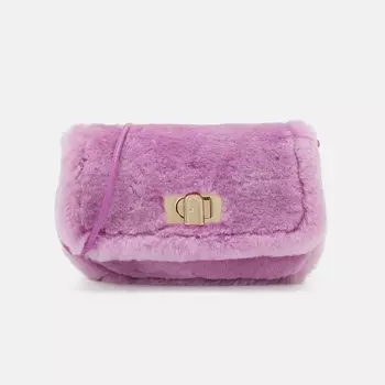 Сумка Furla Soft Mini Crossbody, сиреневый