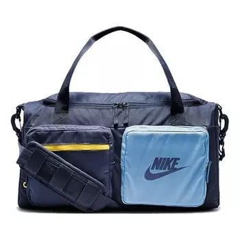 Сумка future pro duff 'black blue' Nike, черный