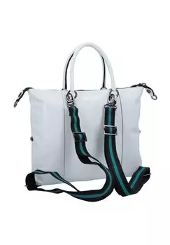 Сумка G3 Plus кожаная 37 см Gabs, цвет Bianco Ottico