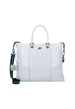 Сумка G3 Plus кожаная 43 см Gabs, цвет Bianco Ottico