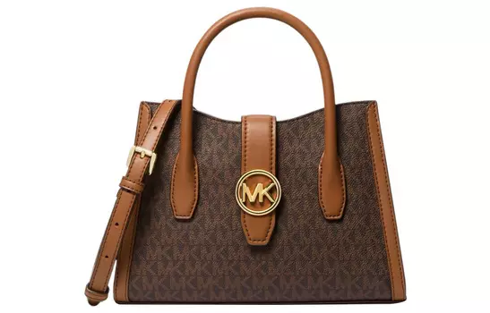 Сумка Gabby Canvas Portable Crossbody Bag, женская, цвет лесной орех MICHAEL KORS