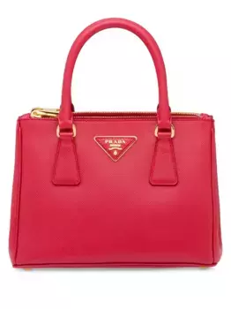 Сумка 'Galleria' из кожи Saffiano Prada, красный