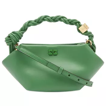 Сумка Ganni Bou Mini, зеленый