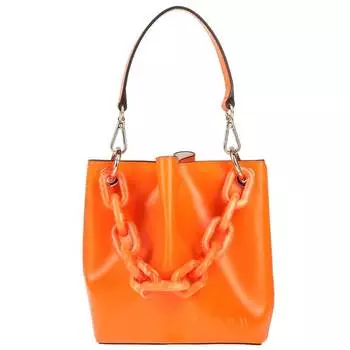 Сумка Ganni, оранжевый
