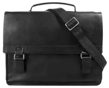 Сумка Гарольда "CAMPO", натуральная кожа Harold'S, черный