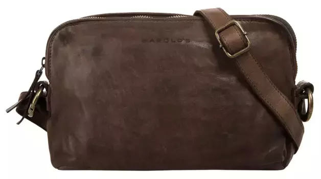 Сумка Гарольда "SUBMARINE", натуральная кожа Harold'S, коричневый