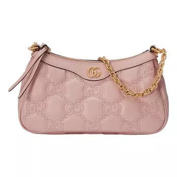 Сумка gg matelasse handbag 'light pink' Gucci, розовый