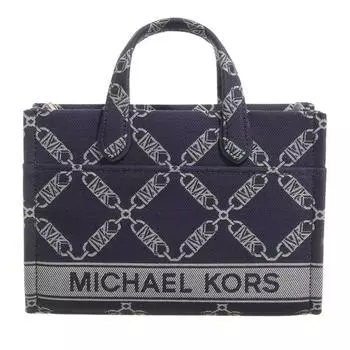 Сумка gigi small messenger navy Michael Michael Kors, синий