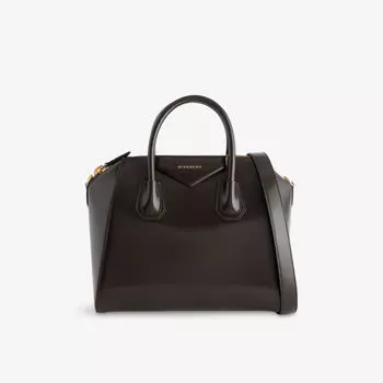 Сумка Givenchy Antigona с верхней ручкой, коричневый