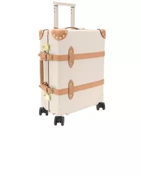 Сумка Globe-Trotter Safari 4 Wheel Carry On Luggage 40x55x21cm, цвет Ivory & Natural