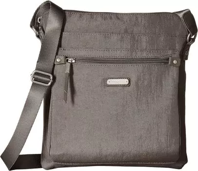 Сумка Go Bagg with RFID Phone Wristlet Baggallini, цвет Sterling Shimmer