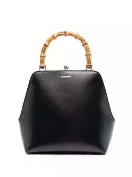 Сумка Goji с верхней ручкой JIL SANDER, черный