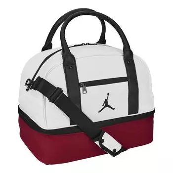 Сумка golf boston bag 'white red' Air Jordan, красный