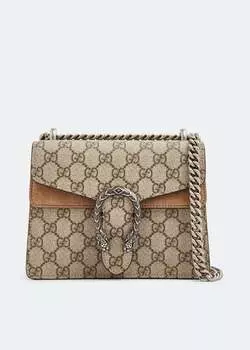 Сумка Gucci Dionysus GG Supreme Mini Chain, серый