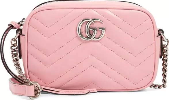 Сумка Gucci GG Marmont Matelass Mini Bag Wild Rose