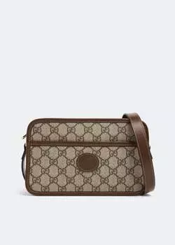 Сумка GUCCI Interlocking G mini bag, бежевый