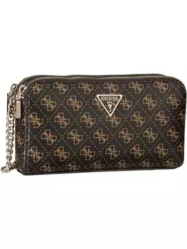 Сумка Guess Abendtasche Eco Erica EQ51012, цвет Brown Logo