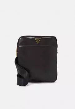 Сумка Guess BELLAGIO ECO UNISEX, темно-коричневый
