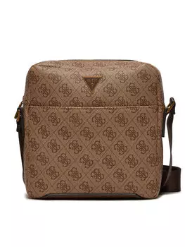 Сумка мужская кросс-боди Guess с одним отделением, бежевый