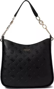 Сумка GUESS Galeria Hobo, черный