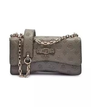 Сумка Guess Gerty через плечо, бежевый