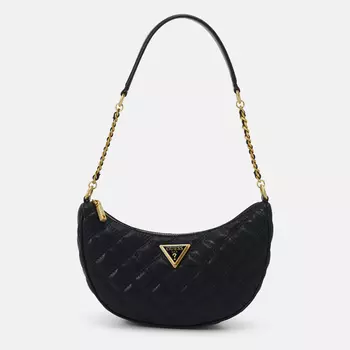 Сумка Guess Giully Top Zip Shoulder, черный
