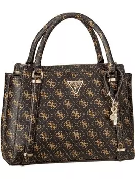 Сумка Guess Handtasche Eco Erica 2 51006, цвет Brown Logo