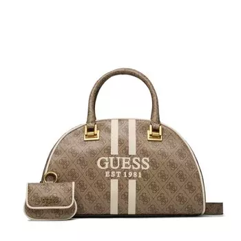 Сумка Guess Mildred, коричневый