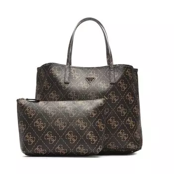 Сумка Guess Vikky, коричневый