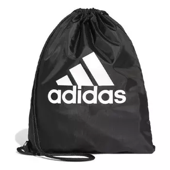 Сумка gym sack 'black white' Adidas, черный