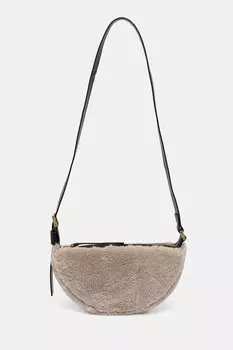 Сумка Half Moon Allsaints, бежевый