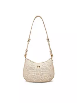 Сумка Half Moon Baby PE 25 PLTT 103538 A2C3 Pinko, экрю