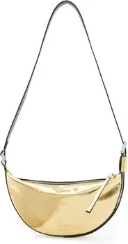 Сумка Half Moon Xbody AllSaints, золото