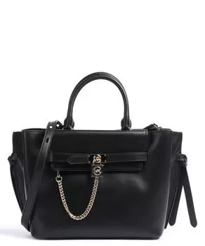 Сумка Hamilton Legacy из мелкозернистой яловой кожи Michael Kors, черный