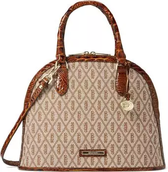 Сумка Harborlight Georgina Satchel Brahmin, цвет Pecan