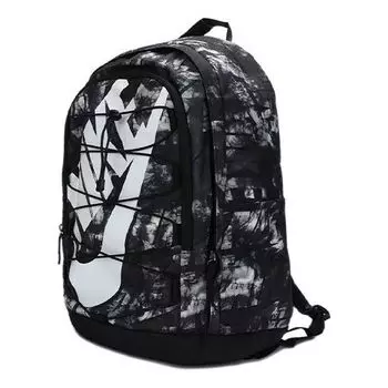 Сумка hayward 2.0 printed backpack 'black white' Nike, черный