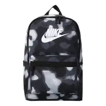 Сумка heritage backpack (25l) 'black white' Nike, черный