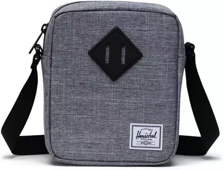 Сумка Heritage Crossbody Herschel Supply Co., цвет Raven Crosshatch