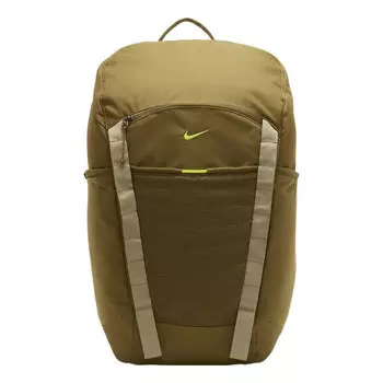 Сумка hike backpack 27l 'olive' Nike, зеленый