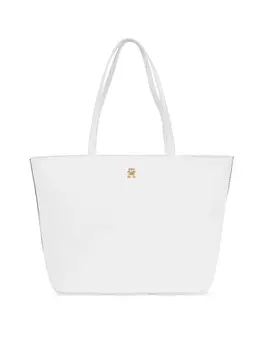 Сумка hilfiger borsa essential con monogramma Tommy, белый