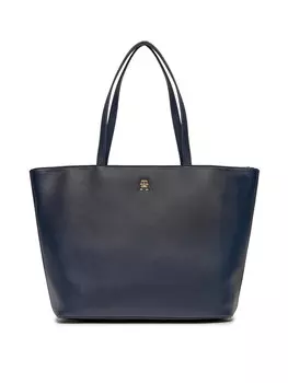 Сумка hilfiger borsa essential con monogramma Tommy, синий