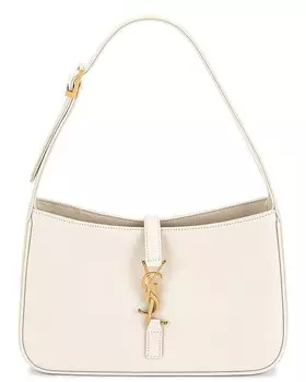Сумка-хобо 5 A 7 Saint Laurent, цвет Crema Soft