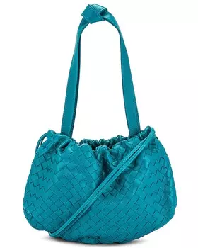 Сумка-хобо Bottega Veneta Bulb, цвет Blaster & Gold