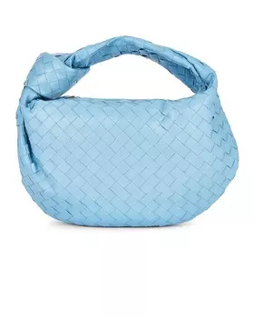 Сумка-хобо Bottega Veneta Teen Jodie, цвет Windswept & Gold