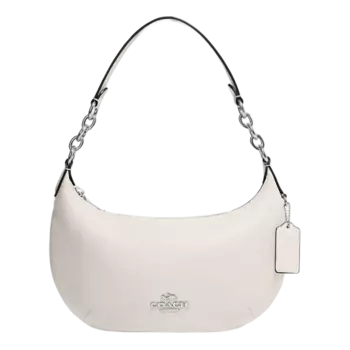 Сумка хобо Coach Outlet Payton, серебро/черный