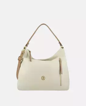 Сумка-хобо El Potro, бежевый