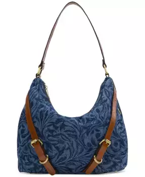 Сумка-хобо Elia Small из денима Patricia Nash, синий